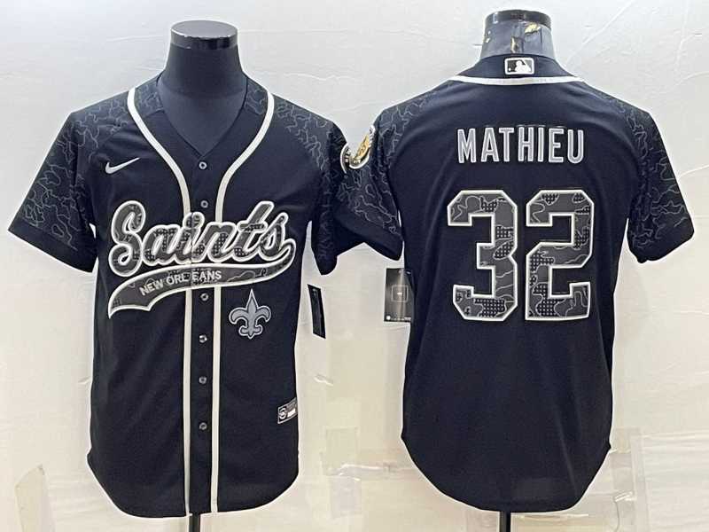 Men's New Orleans Saints #32 Tyrann Mathieu Black Reflective Limited Stitched Football Jersey,We sell and wholesale Men's New Orleans Saints #32 Tyrann Mathieu Black Reflective Limited Stitched Football Jersey on line form chian!